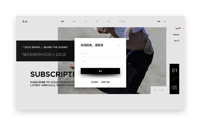 有特色的網(wǎng)站登錄頁面設(shè)計(jì)技巧